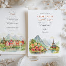 Recherche de norvégien invitations Aquarelle