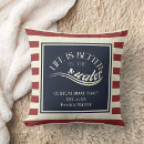 Recherche de rayé bleu coussins Classique