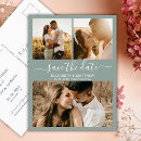 Recherche de date de mariage cartes postales Minimaliste