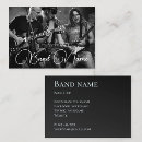 Recherche de musicien professionnel cartes visite Musique