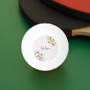 Recherche de fleur balles ping pong Monogramme