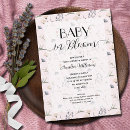 Recherche de fille douche invitations Bébé en fleurs