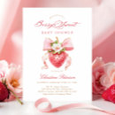 Recherche de berry baby shower invitations Arc rose