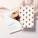 Recherche de martini bridal shower invitations Martini à expresso