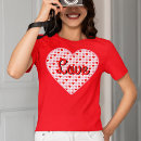 Recherche de affection tshirts Motif cardiaque
