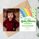 Recherche de trèfle chanceux invitations Fête d'anniversaire