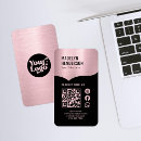 Recherche de médiateurs cartes visite Code qr
