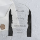 Recherche de noires et argentées invitations Invités