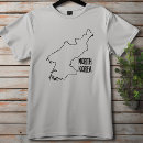 Recherche de la corée du nord tshirts Pays