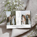 Recherche de 4 photo invitations Minimaliste