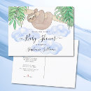 Recherche de sloth baby shower invitations Paresseux