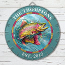 Recherche de mouche jeux de fléchettes Truite