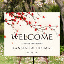 Recherche de fleurs de cerisier mariage signalisations Aquarelle