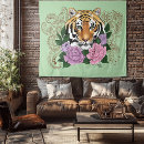 Recherche de tigre rose art Orange