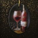 Recherche de bouteille de vin ornements Rouge