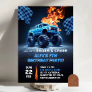 Recherche de monster jam invitations Garçon