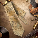 Recherche de musique vintage cravates Notes musicales
