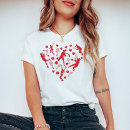 Recherche de rouge de coeur tshirts Simple