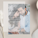 Recherche de vellum overlay invitations Noir et blanc