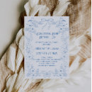 Recherche de something blue bridal shower invitations Bleu