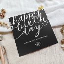 Recherche de black white vœux cartes Élégant