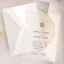 Recherche de transparent mariage invitations Minimaliste