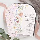Recherche de shower de fille invitations Élégant