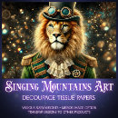 Recherche de lion tissue paper Victorien