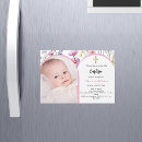 Recherche de bapteme magnets Rose