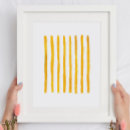 Recherche de rayures jaunes posters Lignes