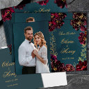 Recherche de jewel tone invitations Élégant