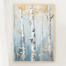 Recherche de de bouleau posters Bleu