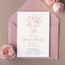Recherche de rose petite communion invitations Fleurs d'eau