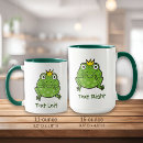 Recherche de grenouille avec la couronne tasses Vert