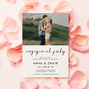 Recherche de photo fiançailles invitations Typographie