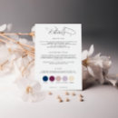 Recherche de tenue invitations Minimaliste