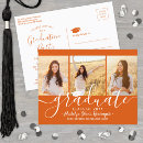 Recherche de orange graduation invitations Classe de 2025