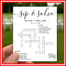 Recherche de mots croisé posters Noir