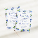 Recherche de blueberry baby shower invitations Bleuet