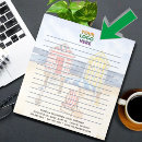 Recherche de votre propre logo entreprise bloc notes Customer