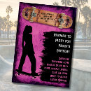 Recherche de skater cartes invitations Pour elle