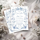 Recherche de vert bleu invitations Vintage