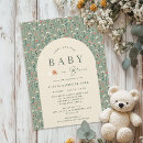 Recherche de wildflower baby shower invitations Botanique