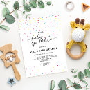 Recherche de colorful baby shower invitations Moderne
