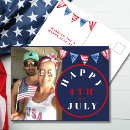 Recherche de rouge blanc bleu cartes postales 4 juillet