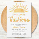 Recherche de bébé jumeau invitations Tendance
