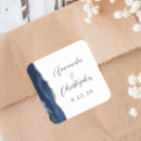 Recherche de blue silver mariage autocollants Élégant