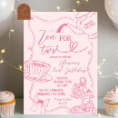 Recherche de petit gâteau rose invitations Pour enfants
