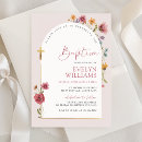 Recherche de girl baptême invitations Fleur sauvage