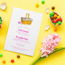 Recherche de panier de pâques invitations Rose